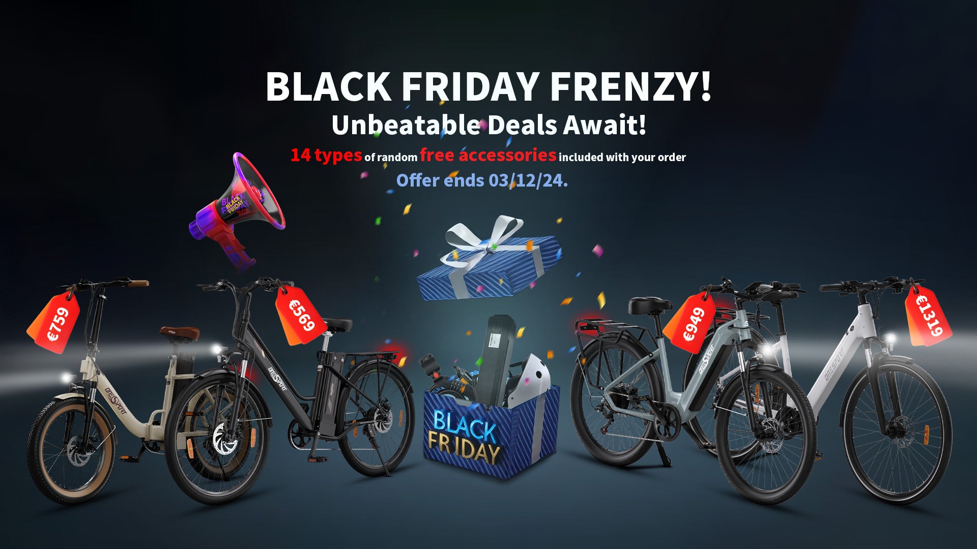 E bikes black friday online