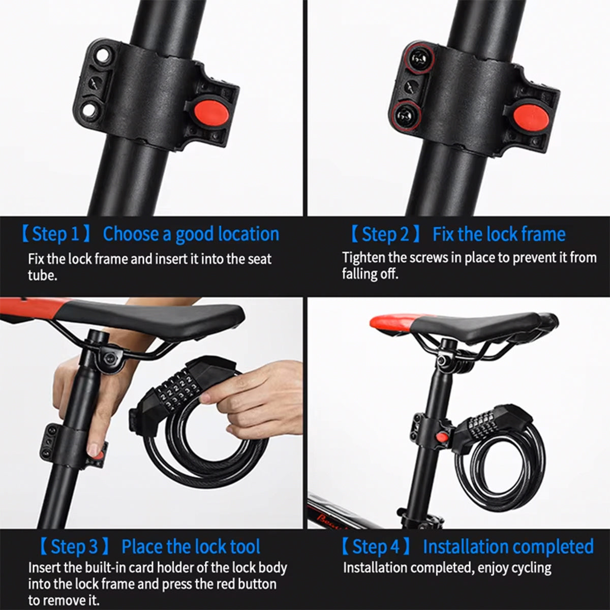 OneSport E-bike Tail Lock