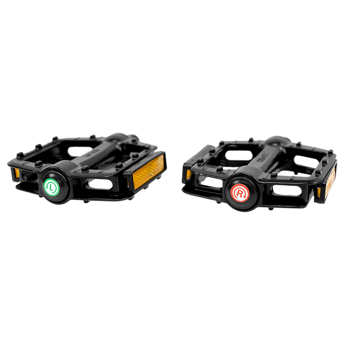 two e-bike's pedals