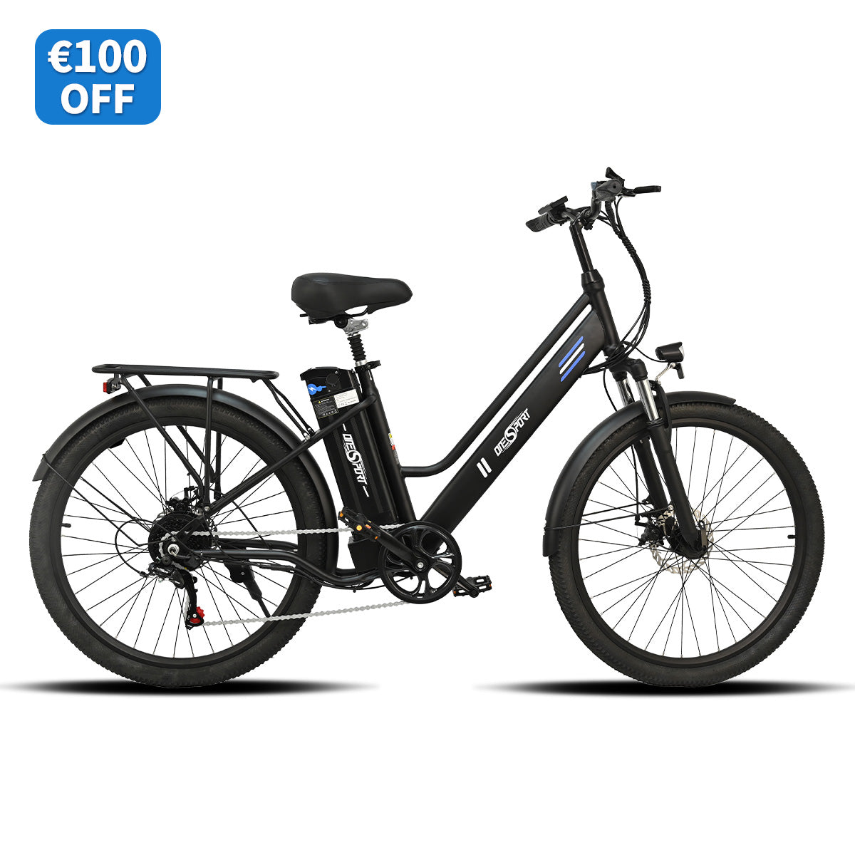 electric bike with a removable battery