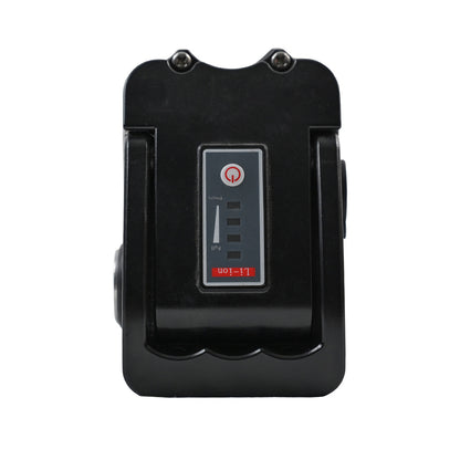 one side of OneSport e-bike original battery with switch button