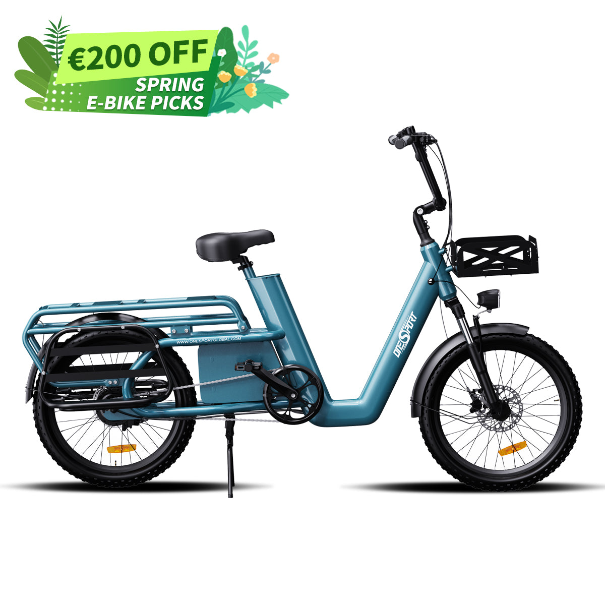 OneSport OT01 Longtail Cargo E-Bike