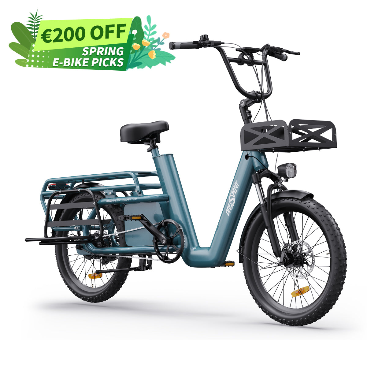 OneSport OT01 Longtail Cargo E-Bike