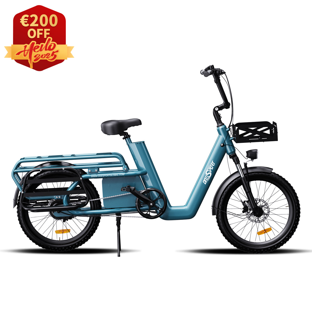 OneSport OT01 Longtail Cargo E-Bike